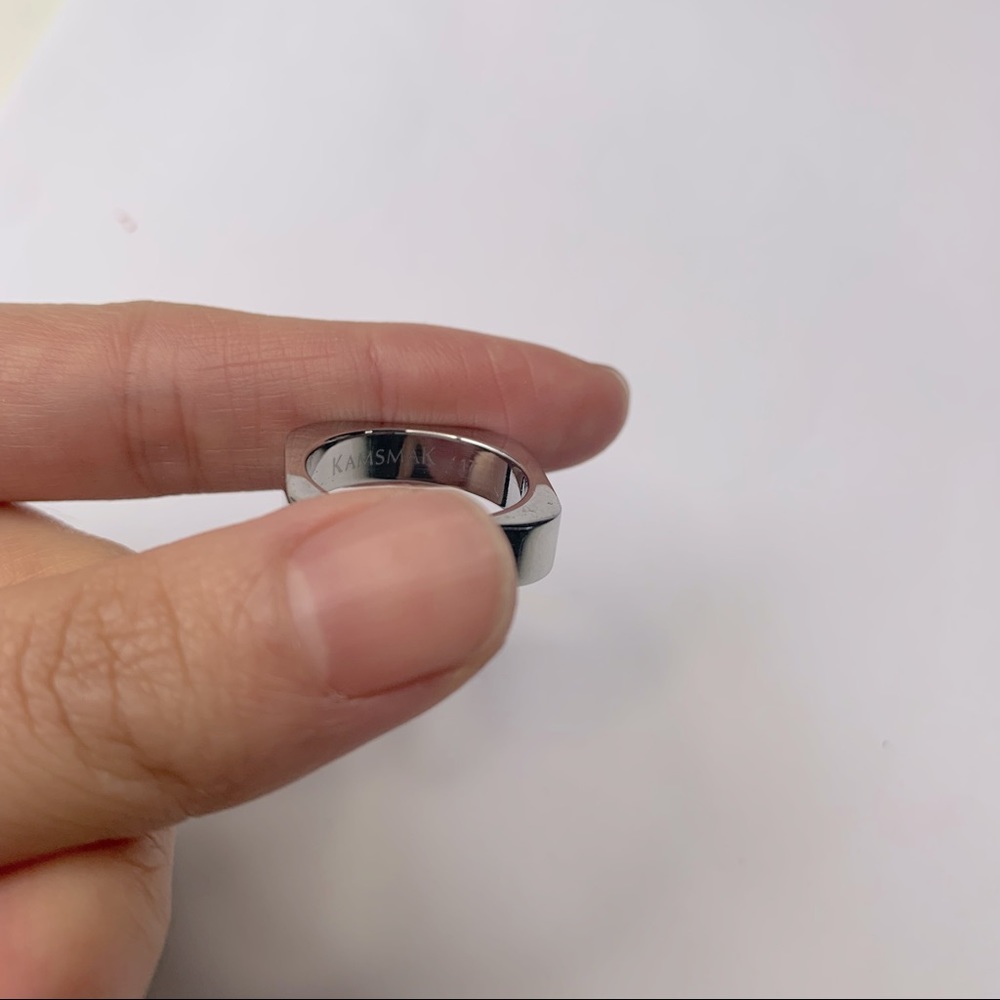 KAMSMAK Circle Meet Square RING - Picture 6 of 10